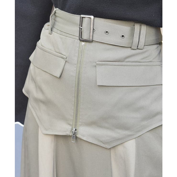 コルセットレイヤード風スカート | axes femme | 詳細画像4 