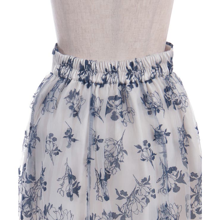 フロッキーチュールスカート | axes femme | 詳細画像18 