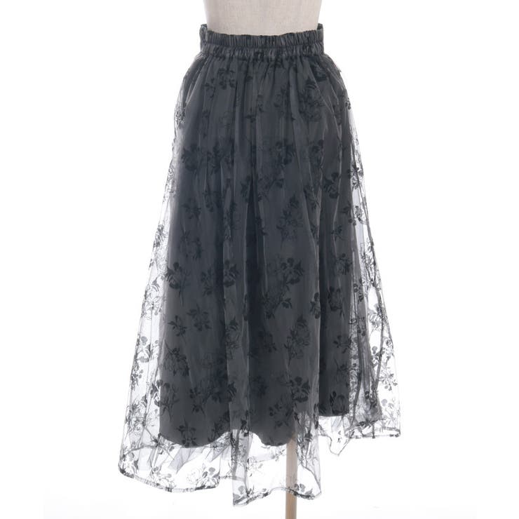 フロッキーチュールスカート | axes femme | 詳細画像22 