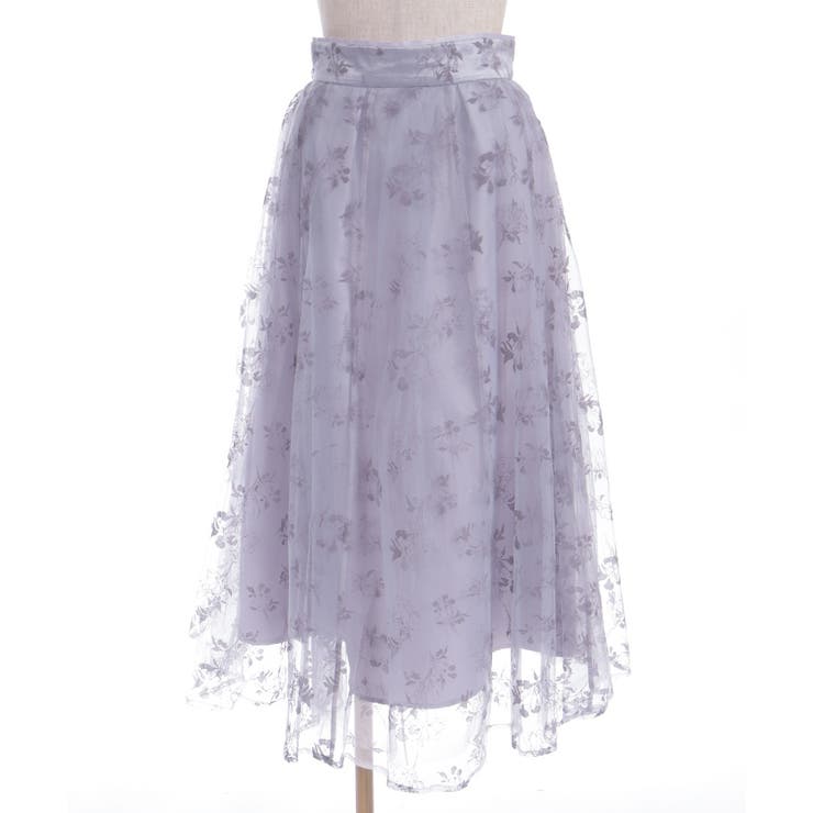 フロッキーチュールスカート | axes femme | 詳細画像4 