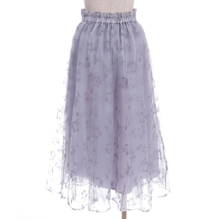 フロッキーチュールスカート | axes femme | 詳細画像6 