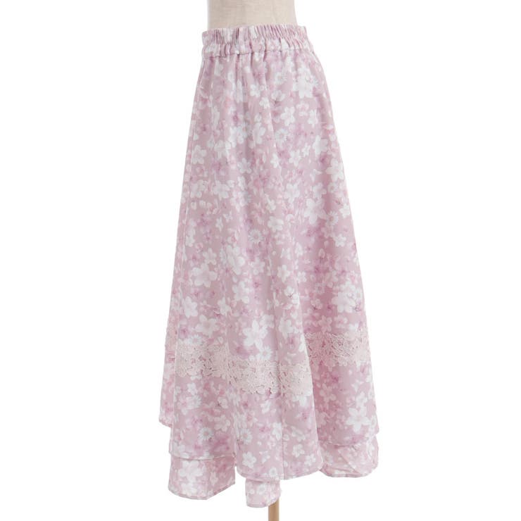 サクラ柄フレアスカート | axes femme | 詳細画像15 