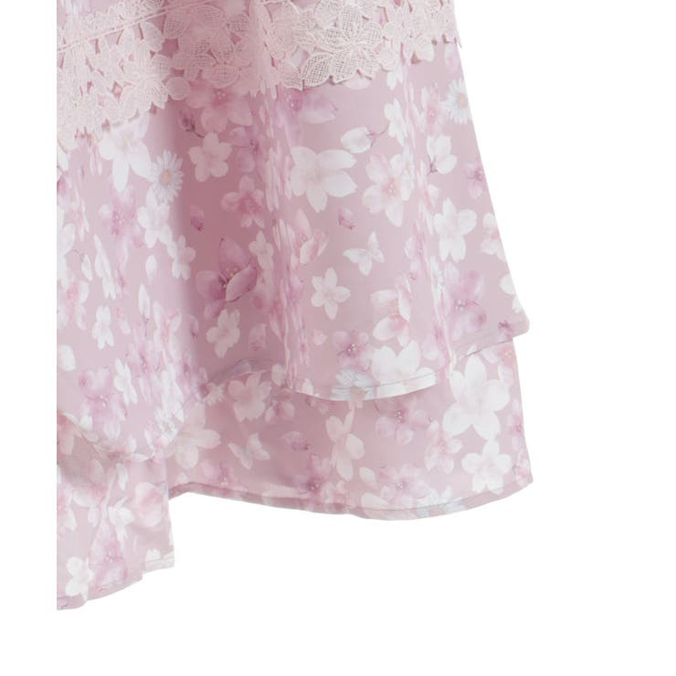 サクラ柄フレアスカート | axes femme | 詳細画像18 