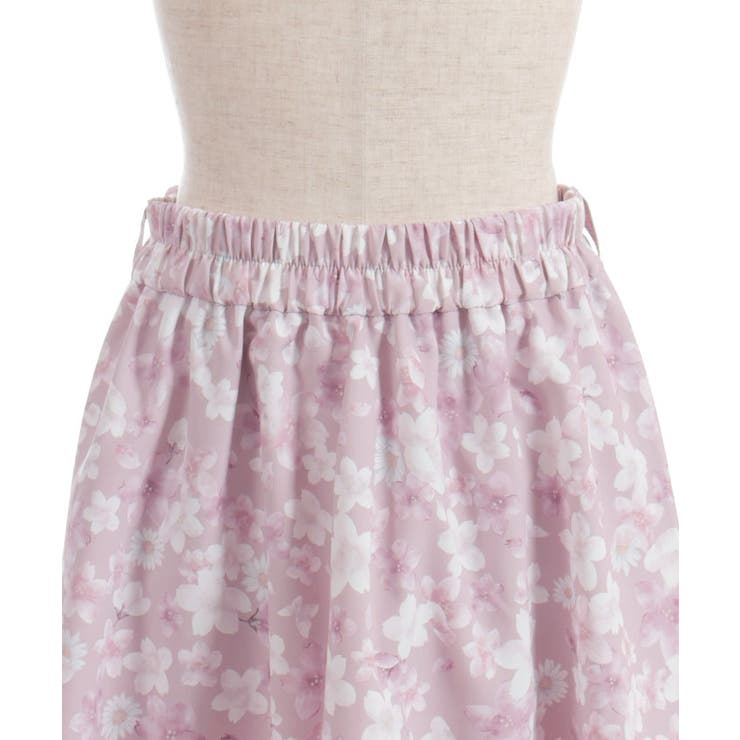 サクラ柄フレアスカート | axes femme | 詳細画像19 