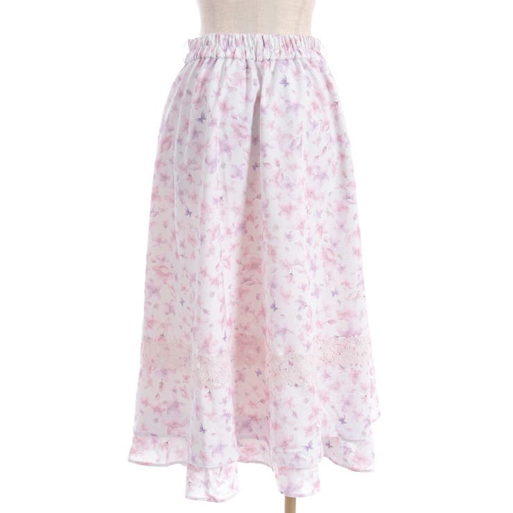 サクラ柄フレアスカート | axes femme | 詳細画像22 