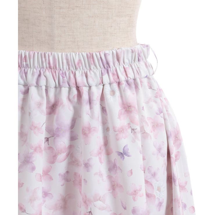 サクラ柄フレアスカート | axes femme | 詳細画像23 