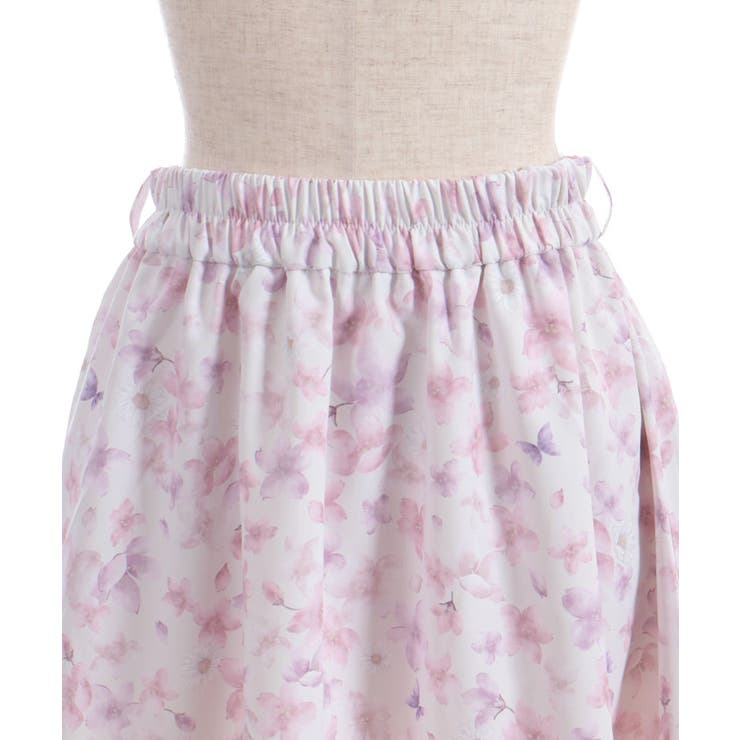 サクラ柄フレアスカート | axes femme | 詳細画像25 