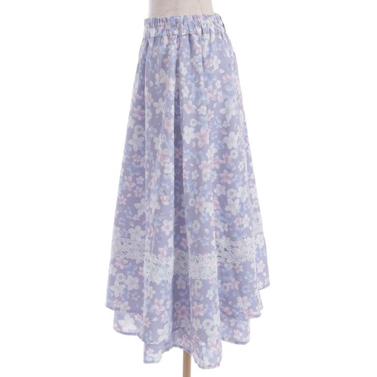 サクラ柄フレアスカート | axes femme | 詳細画像27 