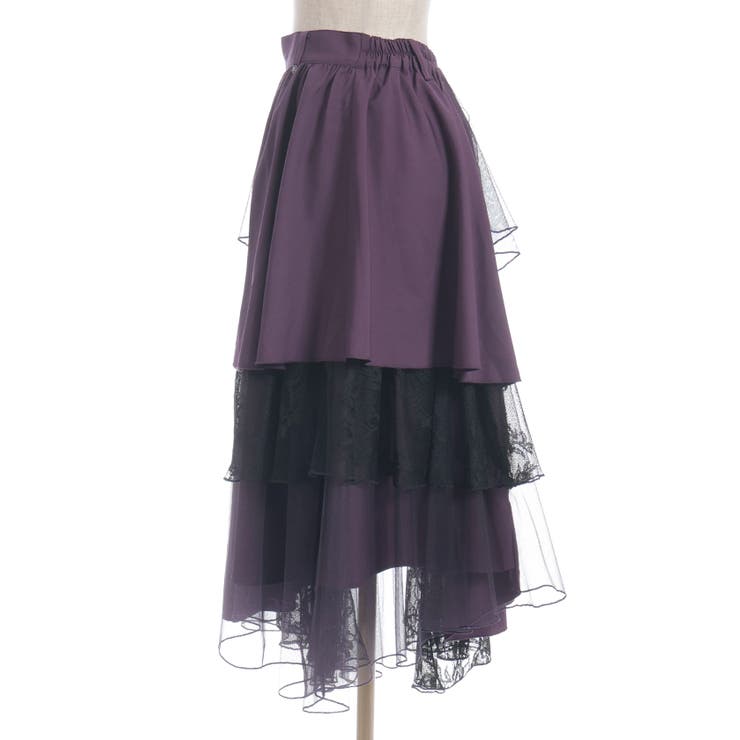 異素材イレヘムロングスカート | axes femme | 詳細画像18 