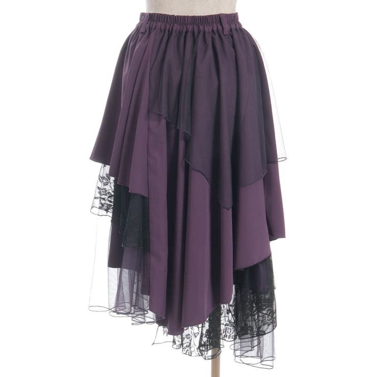 異素材イレヘムロングスカート | axes femme | 詳細画像19 