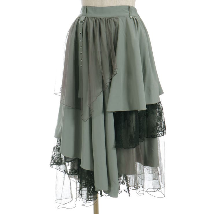 異素材イレヘムロングスカート | axes femme | 詳細画像24 