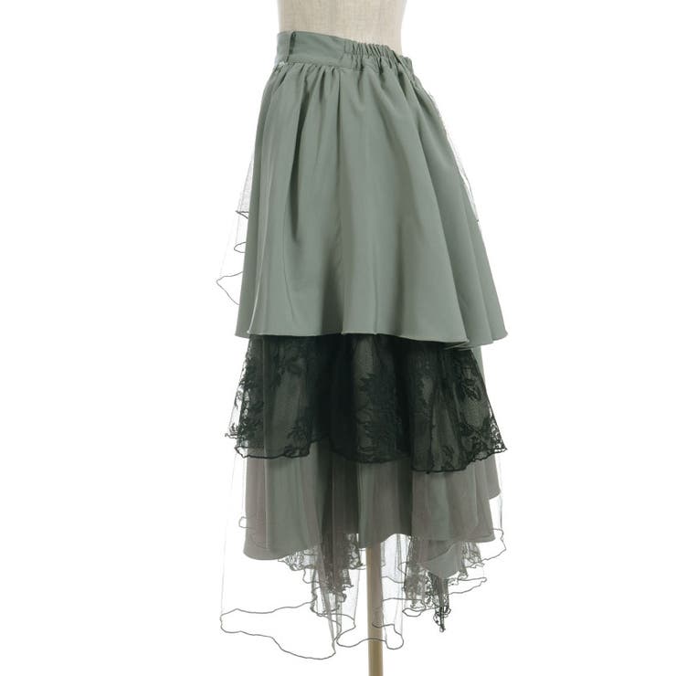 異素材イレヘムロングスカート | axes femme | 詳細画像25 