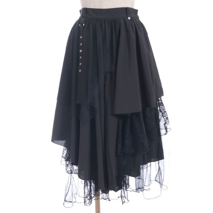 異素材イレヘムロングスカート | axes femme | 詳細画像8 