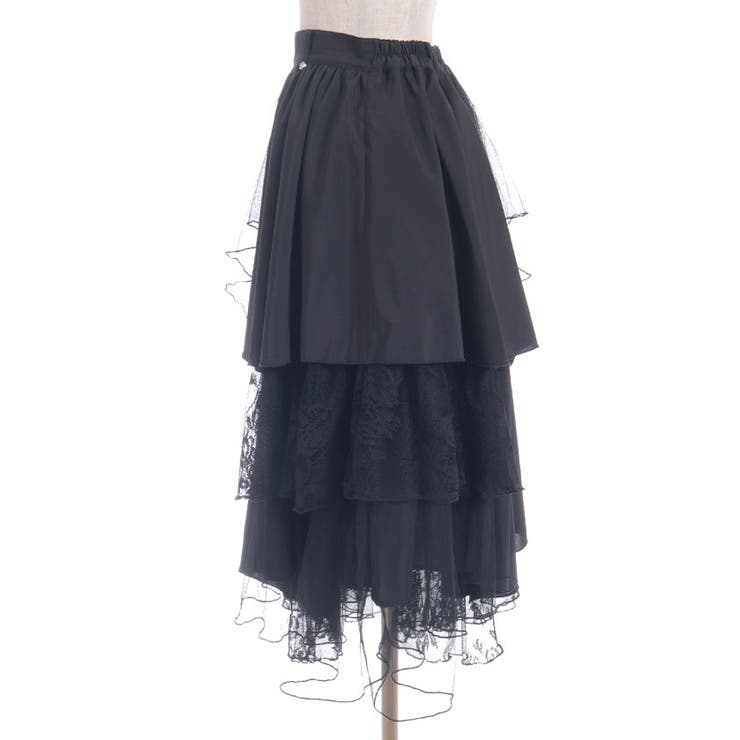 異素材イレヘムロングスカート | axes femme | 詳細画像9 