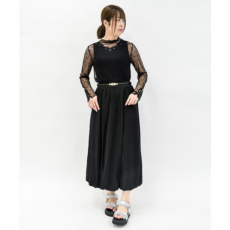 レースポケットバルーンスカート | axes femme | 詳細画像2 
