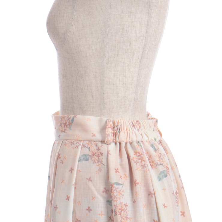 金木犀柄タックスカート | axes femme | 詳細画像23 