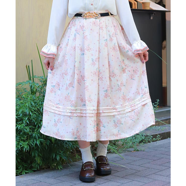 ファム 楽天市場】【SALE／33%OFF】クラシカルフラワーOP axes femme