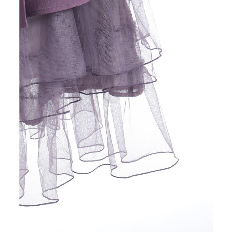 アシメプリーツ×チュールスカート | axes femme | 詳細画像18 