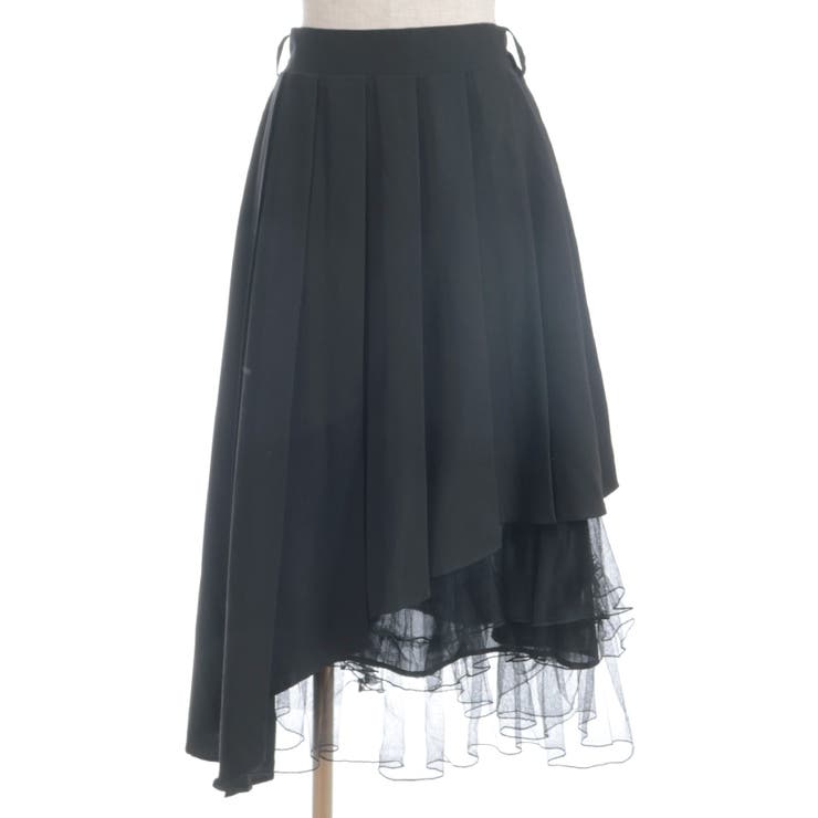 アシメプリーツ×チュールスカート | axes femme | 詳細画像23 