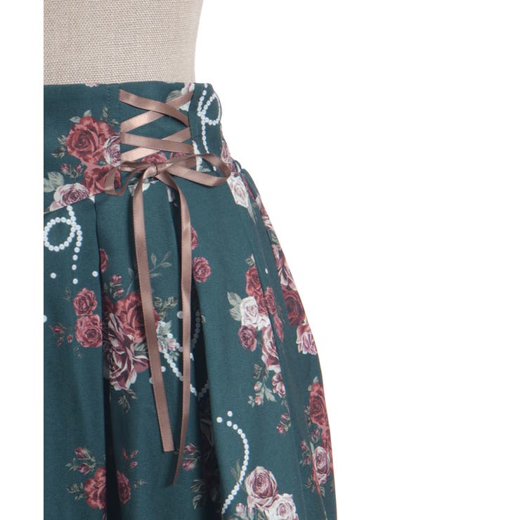 ローズ・オン・フルールスカート | axes femme | 詳細画像10 