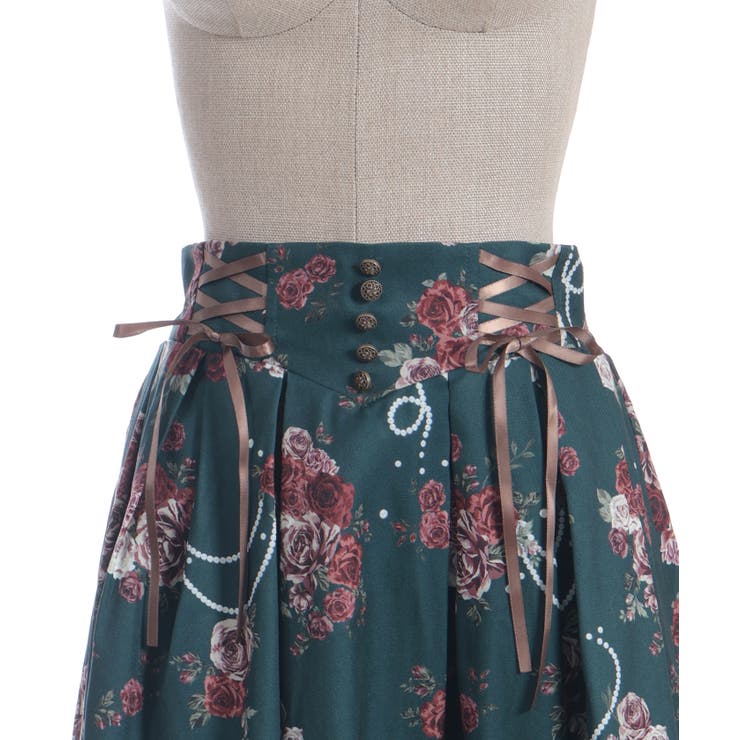 ローズ・オン・フルールスカート | axes femme | 詳細画像12 