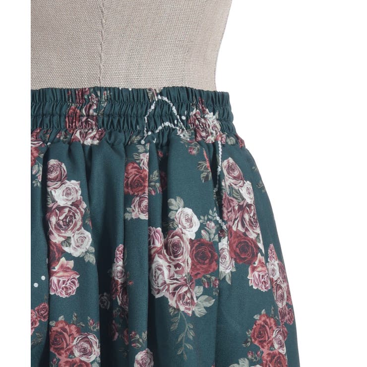 ローズ・オン・フルールスカート | axes femme | 詳細画像14 