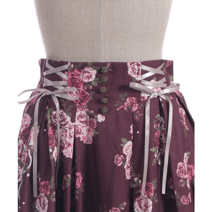 ローズ・オン・フルールスカート | axes femme | 詳細画像20 