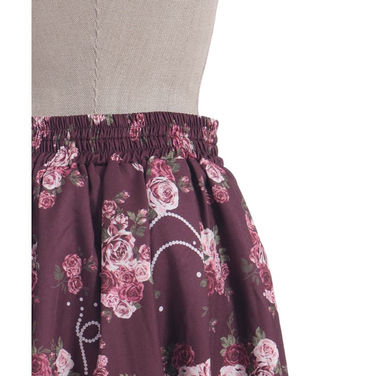ローズ・オン・フルールスカート | axes femme | 詳細画像21 