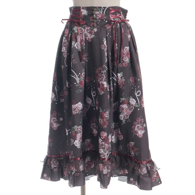 ローズ・オン・フルールスカート | axes femme | 詳細画像22 