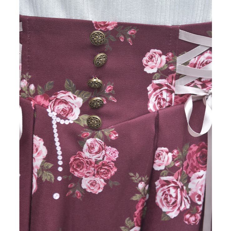 ローズ・オン・フルールスカート | axes femme | 詳細画像4 