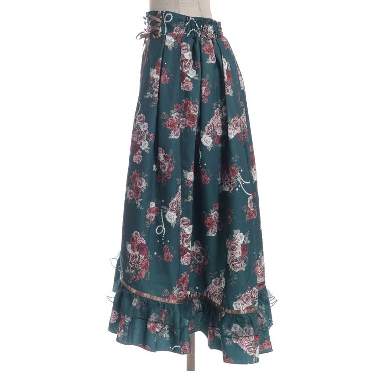 ローズ・オン・フルールスカート | axes femme | 詳細画像8 