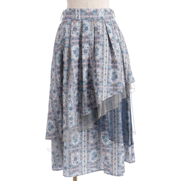 ローズ・ステンドグラススカート | axes femme | 詳細画像11 