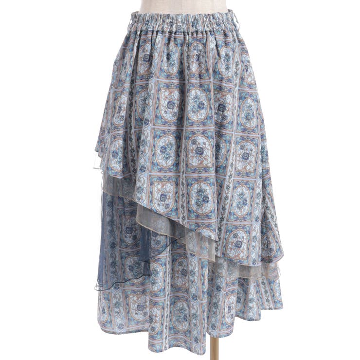 ローズ・ステンドグラススカート | axes femme | 詳細画像13 