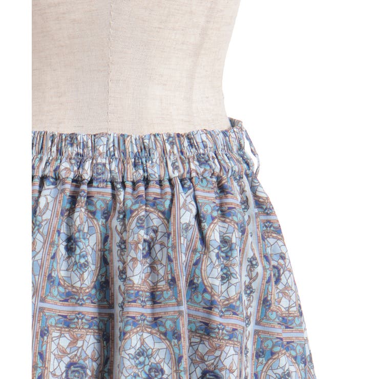 ローズ・ステンドグラススカート | axes femme | 詳細画像14 