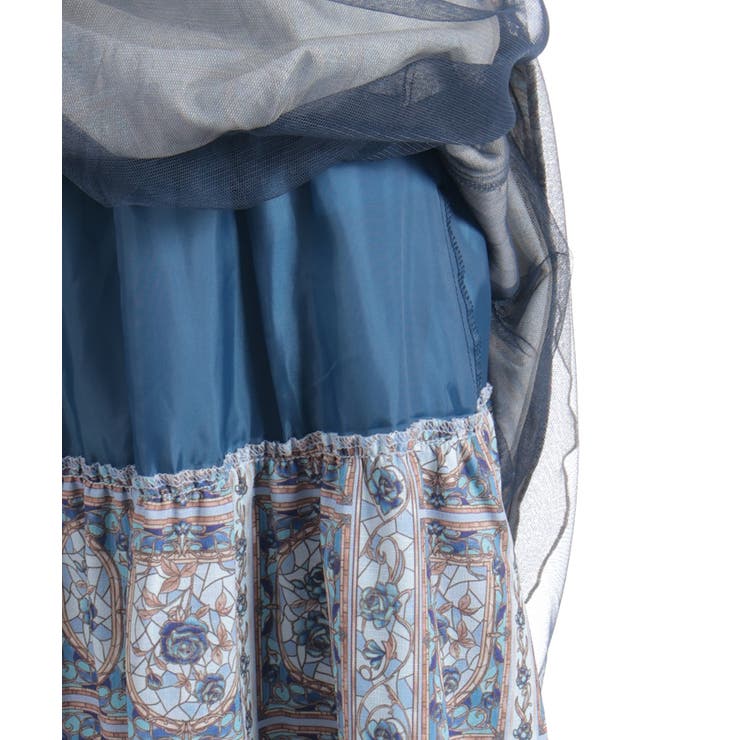 ローズ・ステンドグラススカート | axes femme | 詳細画像16 