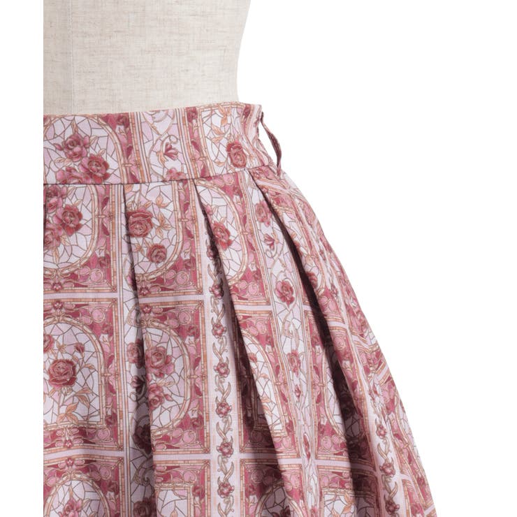 ローズ・ステンドグラススカート | axes femme | 詳細画像20 