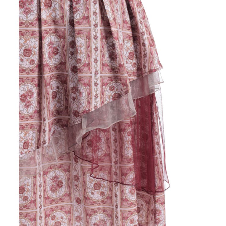 ローズ・ステンドグラススカート | axes femme | 詳細画像21 