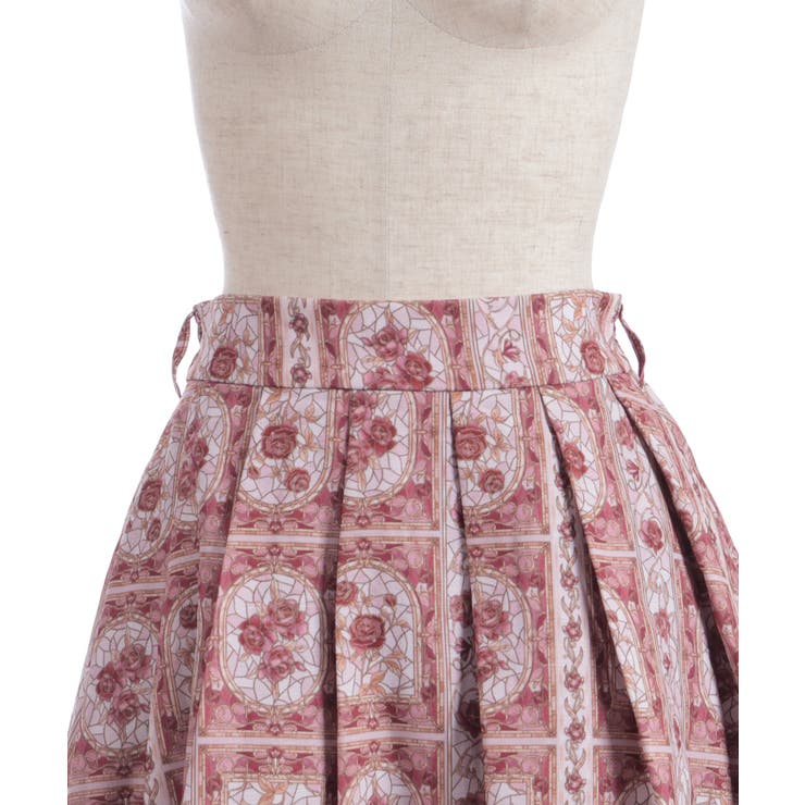 ローズ・ステンドグラススカート | axes femme | 詳細画像22 