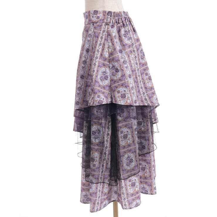 ローズ・ステンドグラススカート | axes femme | 詳細画像25 