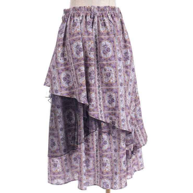 ローズ・ステンドグラススカート | axes femme | 詳細画像26 