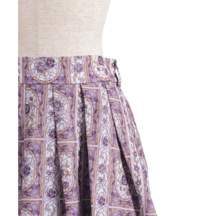 ローズ・ステンドグラススカート | axes femme | 詳細画像27 