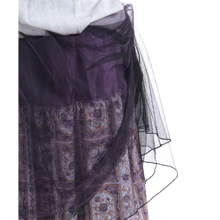 ローズ・ステンドグラススカート | axes femme | 詳細画像31 