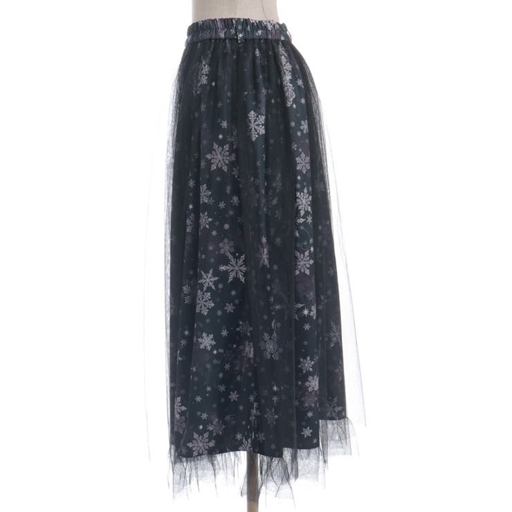 スノー・ローズ柄スカート | axes femme | 詳細画像27 