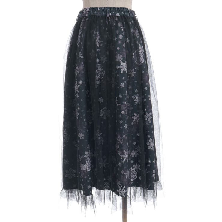 スノー・ローズ柄スカート | axes femme | 詳細画像28 