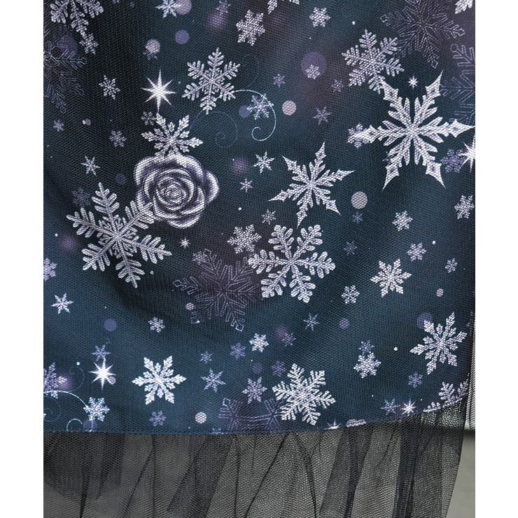 スノー・ローズ柄スカート | axes femme | 詳細画像4 