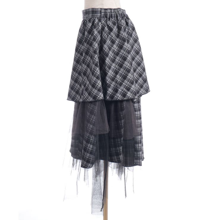 異素材イレヘムボリュームスカート | axes femme | 詳細画像10 