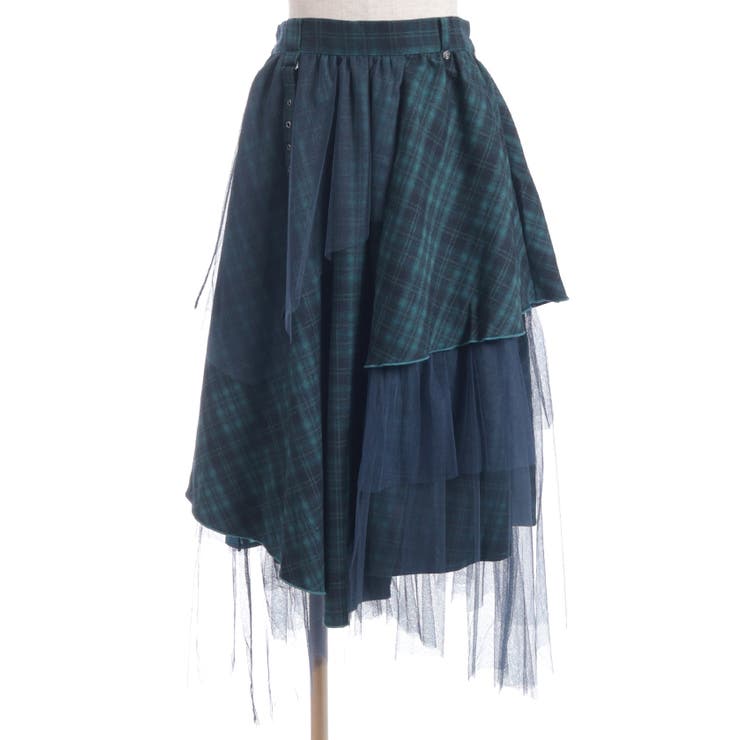 異素材イレヘムボリュームスカート | axes femme | 詳細画像16 