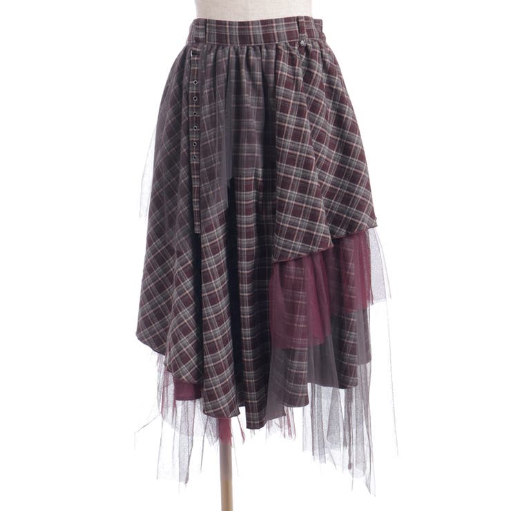 異素材イレヘムボリュームスカート | axes femme | 詳細画像24 