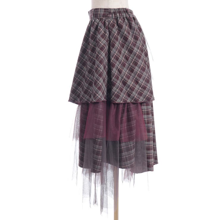 異素材イレヘムボリュームスカート | axes femme | 詳細画像25 