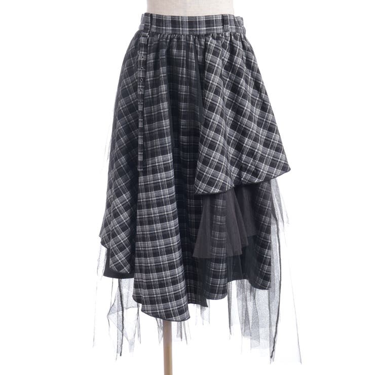 異素材イレヘムボリュームスカート | axes femme | 詳細画像9 